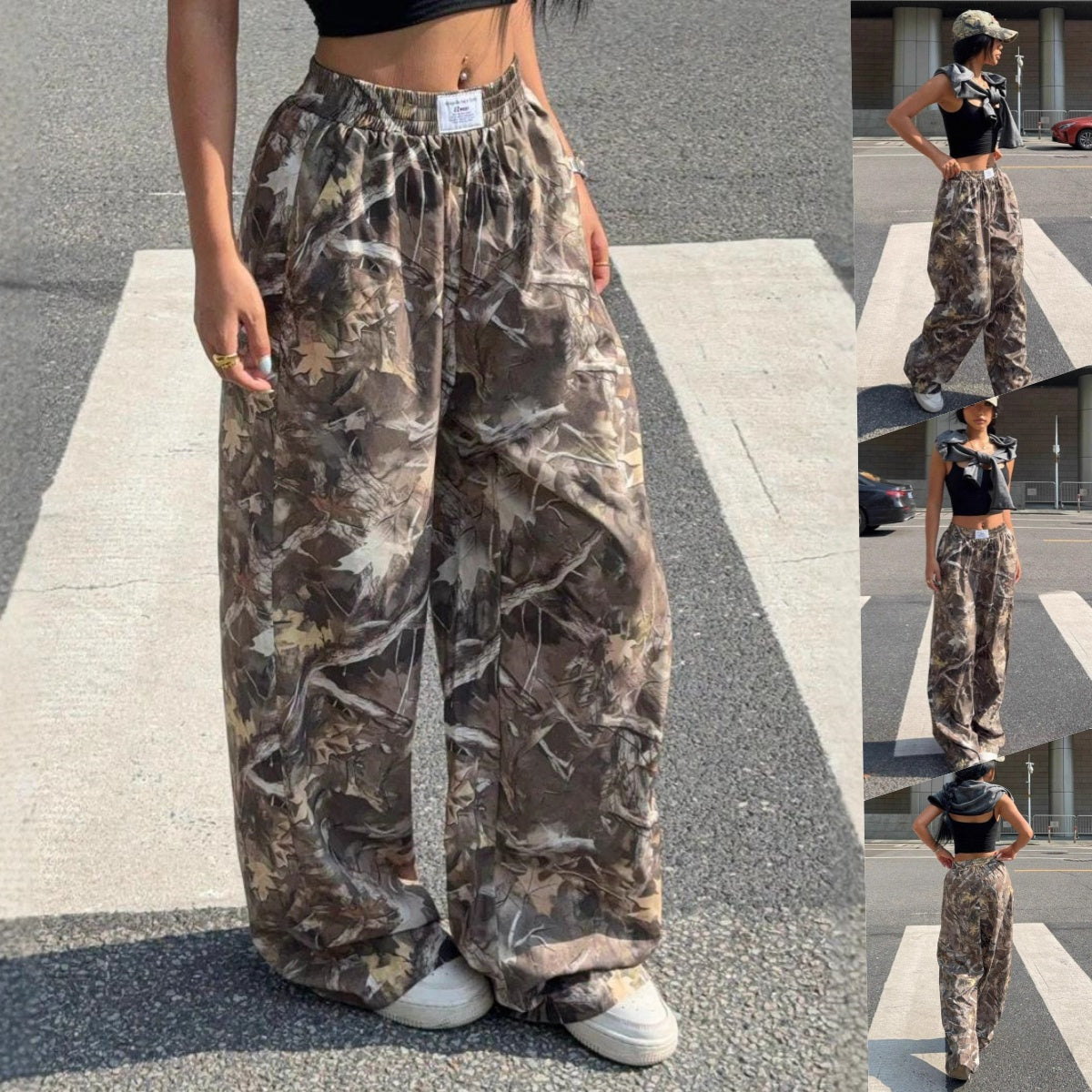 Camo Baggy Trousers