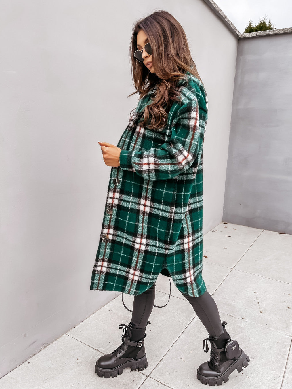 Signature Plaid Coat