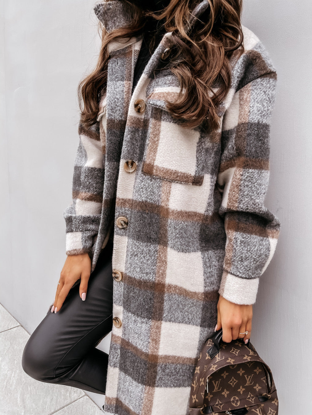 Signature Plaid Coat