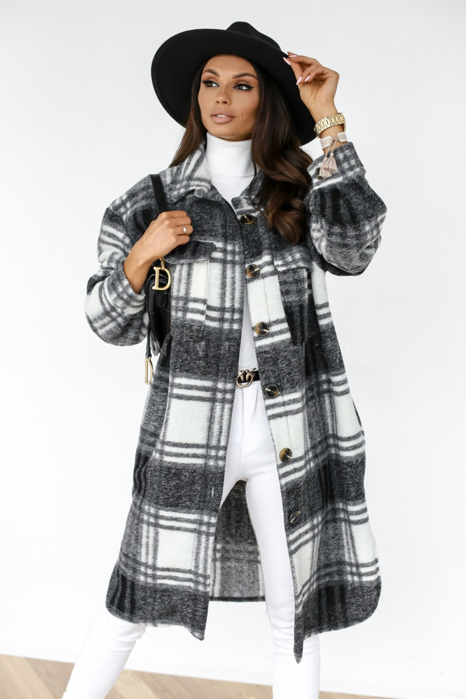 Signature Plaid Coat