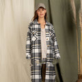 Plaid Coat Jacket