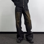 Textured Denim Black