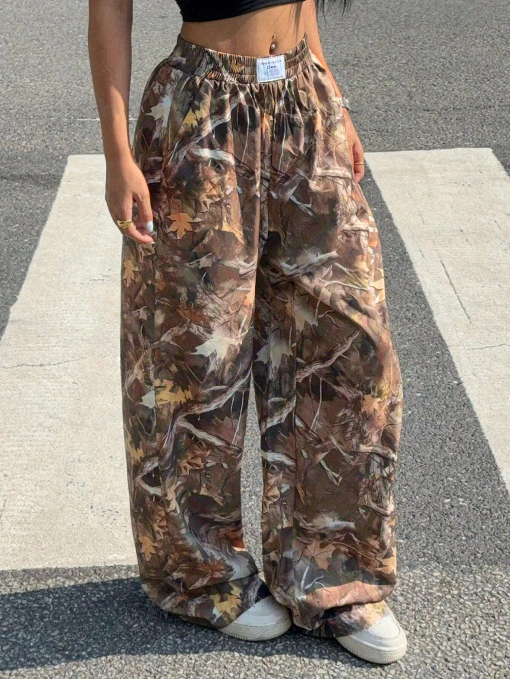 Camo Baggy Trousers