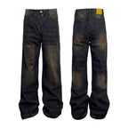 Textured Denim Black