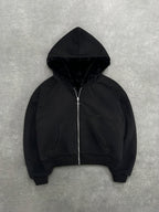 Print Reversible Hoodie