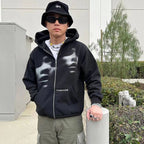 Dual Depiction Zip-up