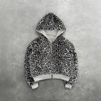 Print Reversible Hoodie