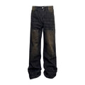 Textured Denim Black